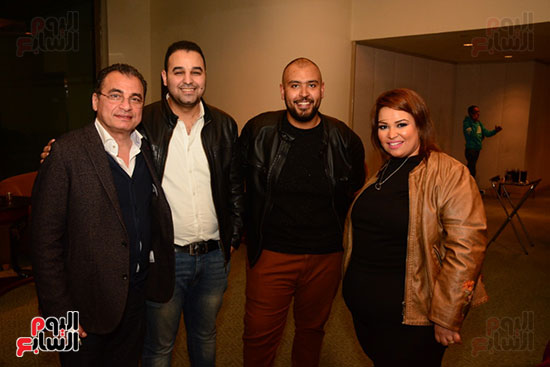 أشرف عبد الباقى ونجوم الفن يحتفلون بـالعرض 100 لمسرح مصر (47)