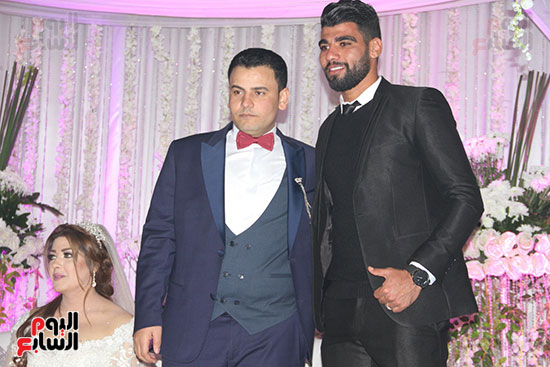 حفل زفاف أحمد حسن وكيل نيابة مرور القاهرة  (1)