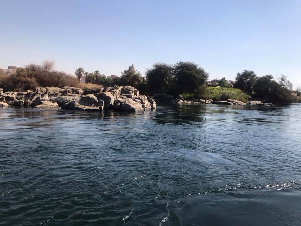 مجرى نهر النيل بمحافظة الأقصر