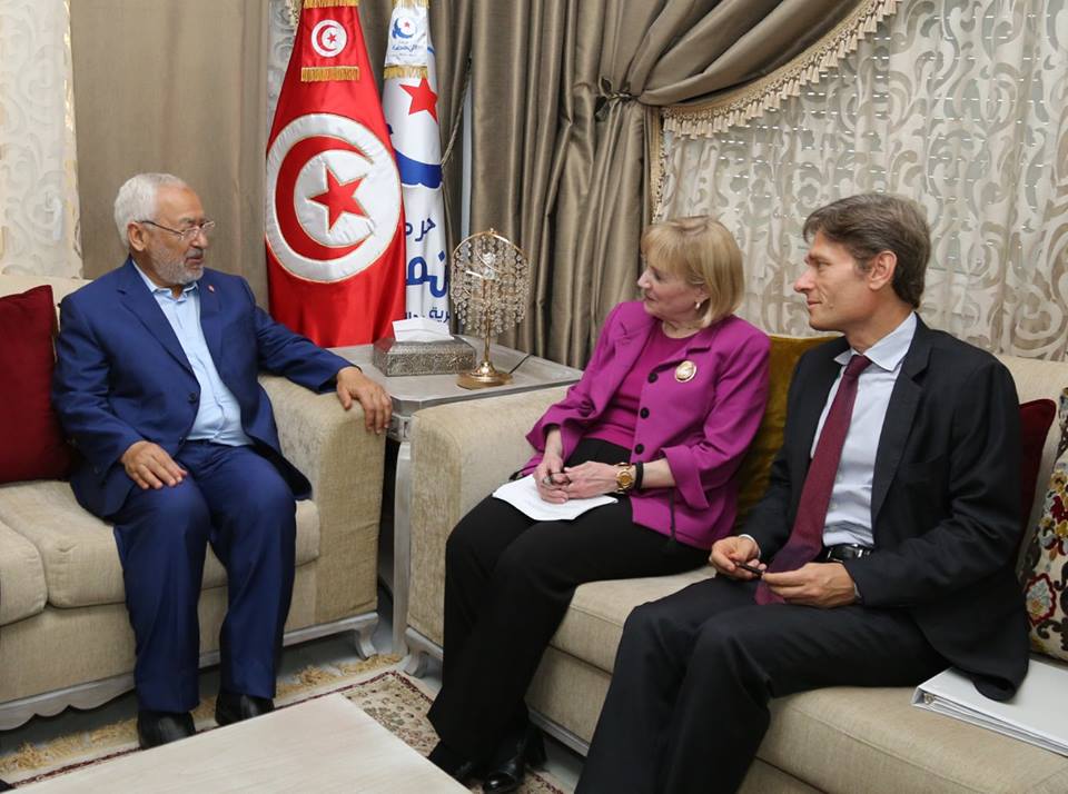 باترسون وزعيم اخوان تونس