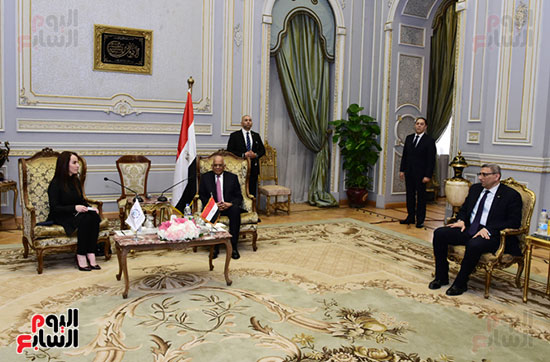 صور الدكتور على عبد العال رئيس مجلس النواب يستقبل جابريلا بارون، رئيس الاتحاد البرلماني الدولي (9)