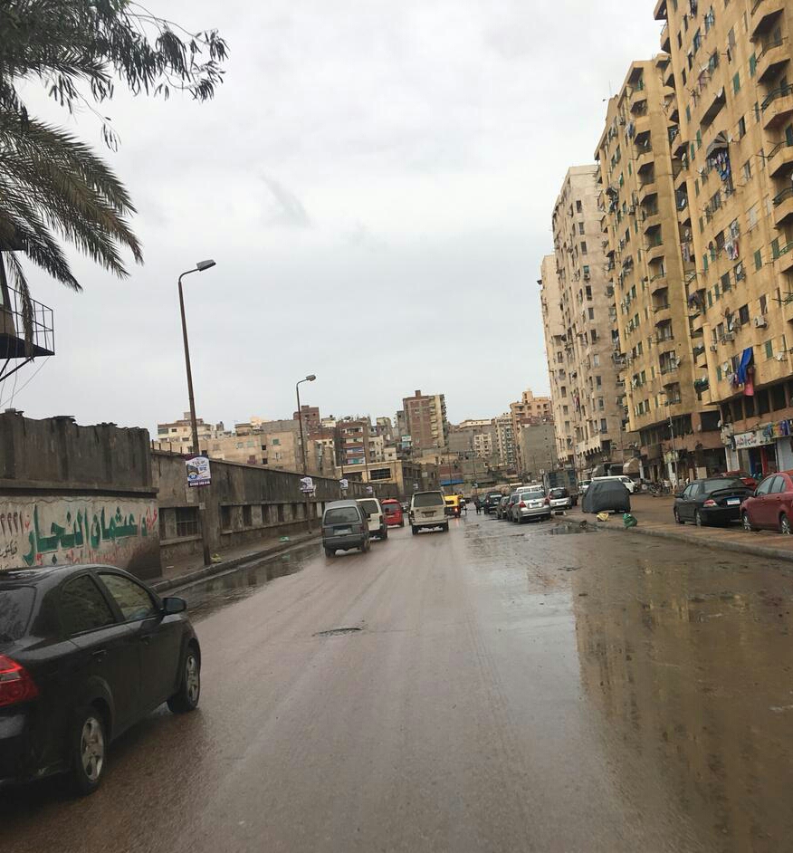 هطول أمطار متوسطة بالإسكندرية (2)