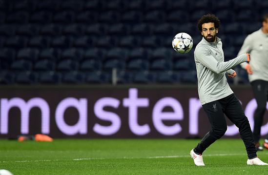 محمد صلاح فى التدريب الأخير للريدز