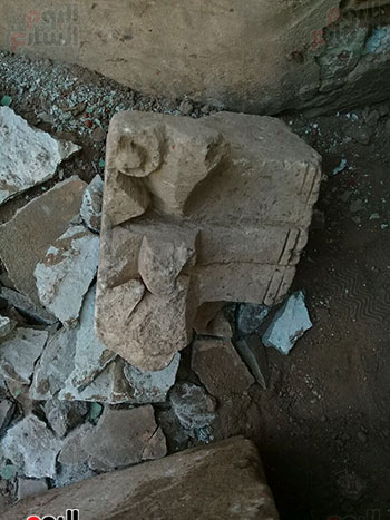  حجر أثرى يعود لعصر الملك إخناتون (1)