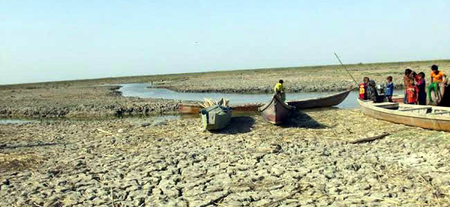 جفاف اراضى العراق