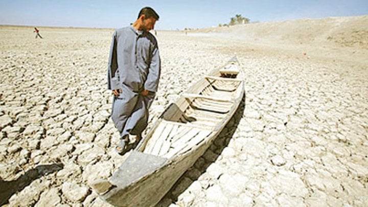 جفاف اراضى العراق  2