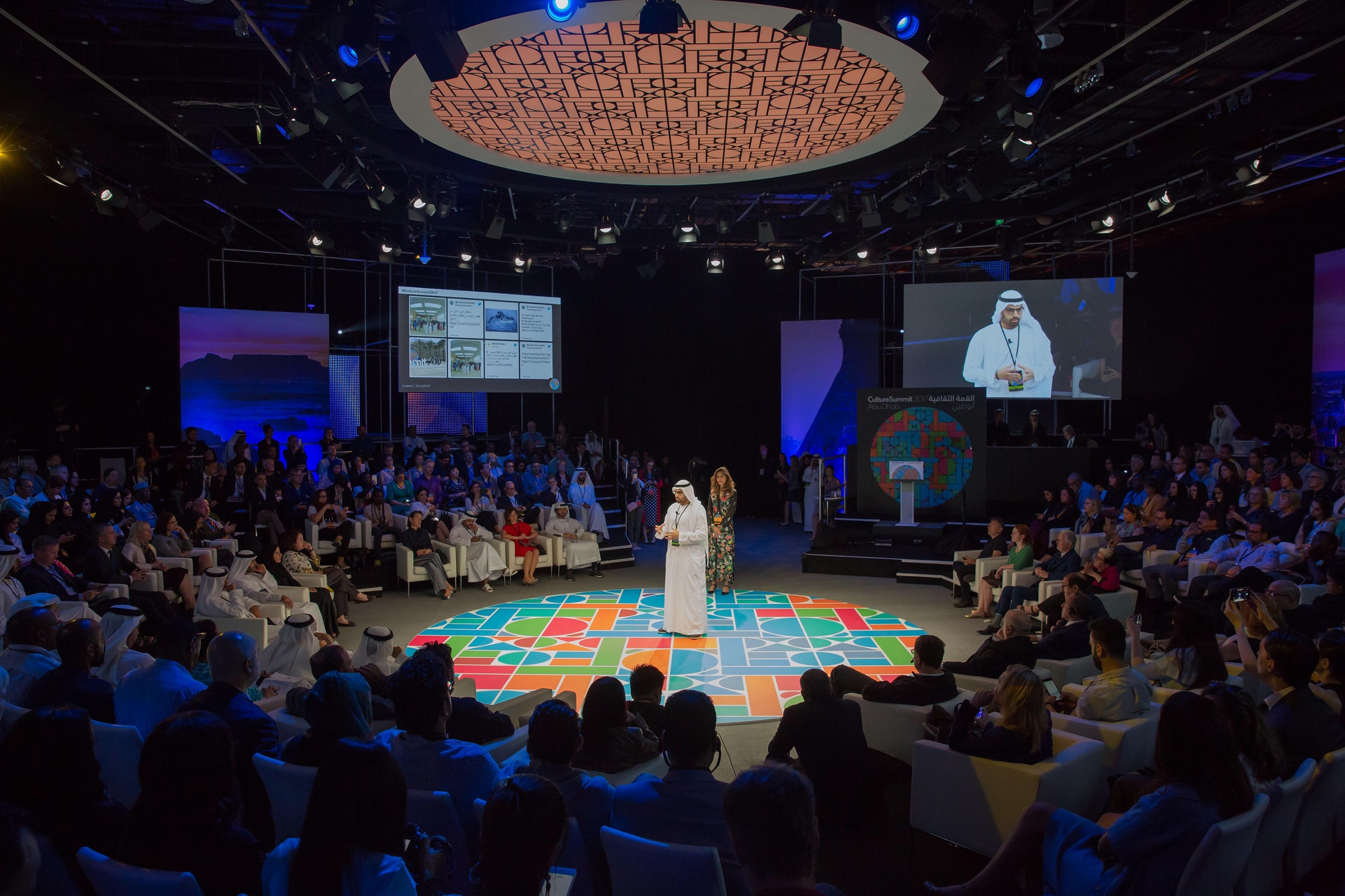 القمة الثقافية 2018 تجمع قادة العالم في أبوظبي (2)
