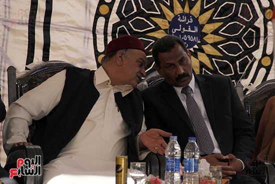 القبائل العربية تدعم عمليات سيناء 2018  في مؤتمر بالإسماعيلية (7)