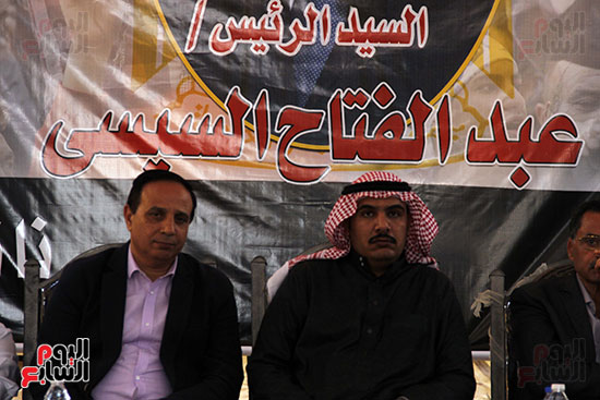 القبائل العربية تدعم عمليات سيناء 2018  في مؤتمر بالإسماعيلية (5)