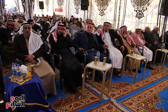 القبائل العربية تدعم عمليات سيناء 2018  في مؤتمر بالإسماعيلية (9)