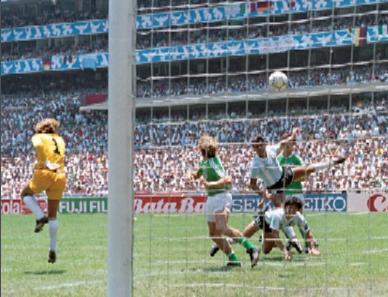 مباراة الأرجنيتن وألمانيا 1986