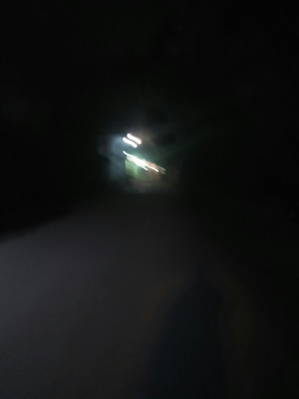 الظلام فى شوارع قرى فيشا