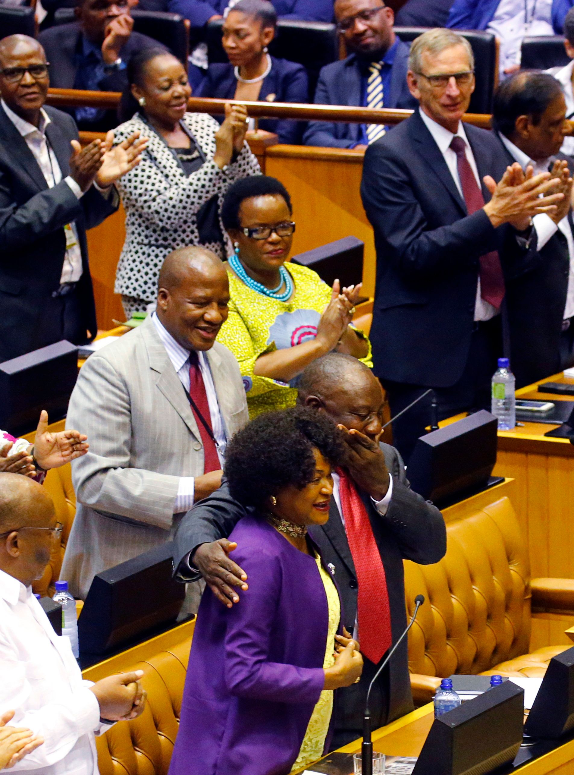 انتخاب سيريل رامافوسا رئيسا لجنوب أفريقيا