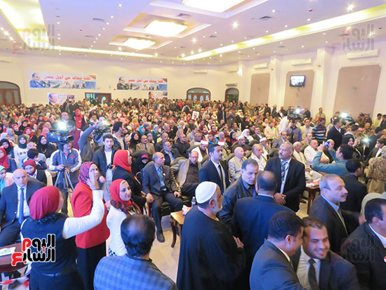 مؤتمر جماهيرى حاشد لدعم الرئيس السيسى فى حلوان (11)