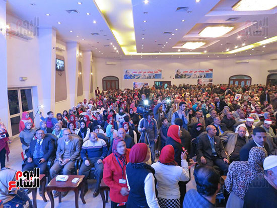 مؤتمر جماهيرى حاشد لدعم الرئيس السيسى فى حلوان (15)
