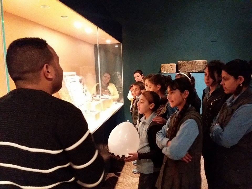 زيارة طلاب المدارس لمتحف ملوى (4)