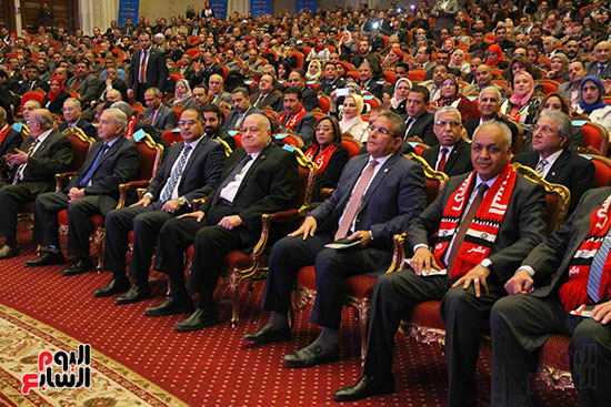 المؤتمر العام لـحماة الوطن لإعلان تأييد السيسى بانتخابات الرئاسة (16)
