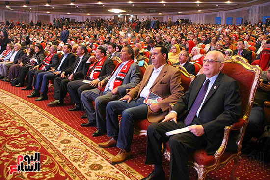 المؤتمر العام لـحماة الوطن لإعلان تأييد السيسى بانتخابات الرئاسة (22)