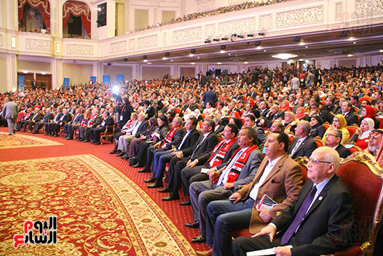 المؤتمر العام لـحماة الوطن لإعلان تأييد السيسى بانتخابات الرئاسة (20)