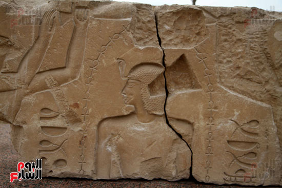 وزير الآثار يفتتح أعمال تطوير متحف مسلة سنوسرت الأول بالمطرية (6)