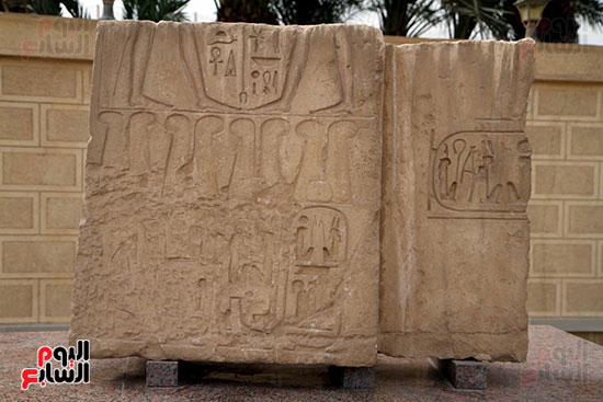 وزير الآثار يفتتح أعمال تطوير متحف مسلة سنوسرت الأول بالمطرية (2)