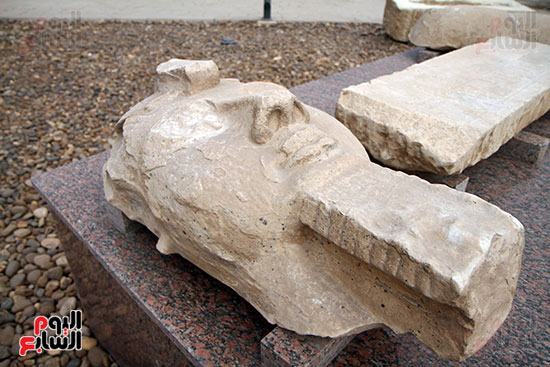 وزير الآثار يفتتح أعمال تطوير متحف مسلة سنوسرت الأول بالمطرية (12)