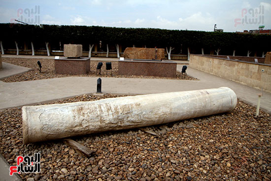 وزير الآثار يفتتح أعمال تطوير متحف مسلة سنوسرت الأول بالمطرية (17)