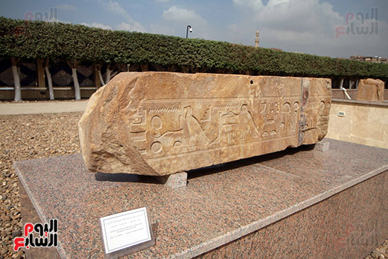 وزير الآثار يفتتح أعمال تطوير متحف مسلة سنوسرت الأول بالمطرية (19)