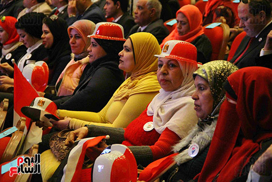المؤتمر العام لـحماة الوطن لإعلان تأييد السيسى بانتخابات الرئاسة (41)
