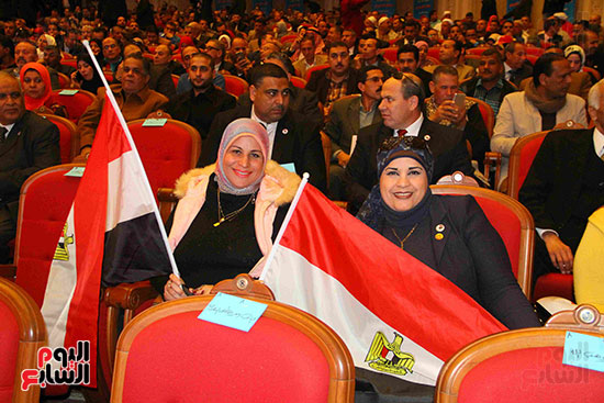 المؤتمر العام لـحماة الوطن لإعلان تأييد السيسى بانتخابات الرئاسة (37)