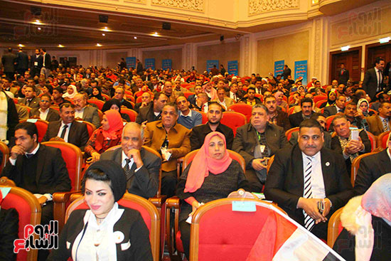 المؤتمر العام لـحماة الوطن لإعلان تأييد السيسى بانتخابات الرئاسة (39)