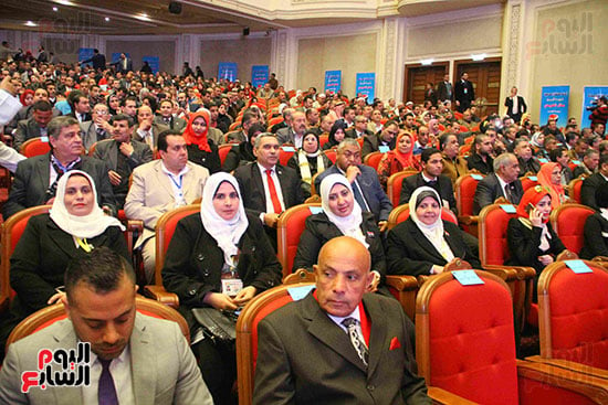 المؤتمر العام لـحماة الوطن لإعلان تأييد السيسى بانتخابات الرئاسة (43)