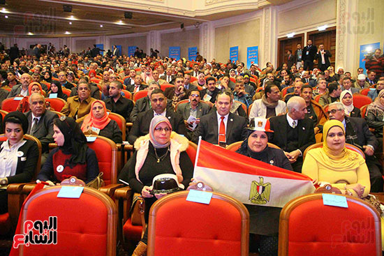 المؤتمر العام لـحماة الوطن لإعلان تأييد السيسى بانتخابات الرئاسة (42)