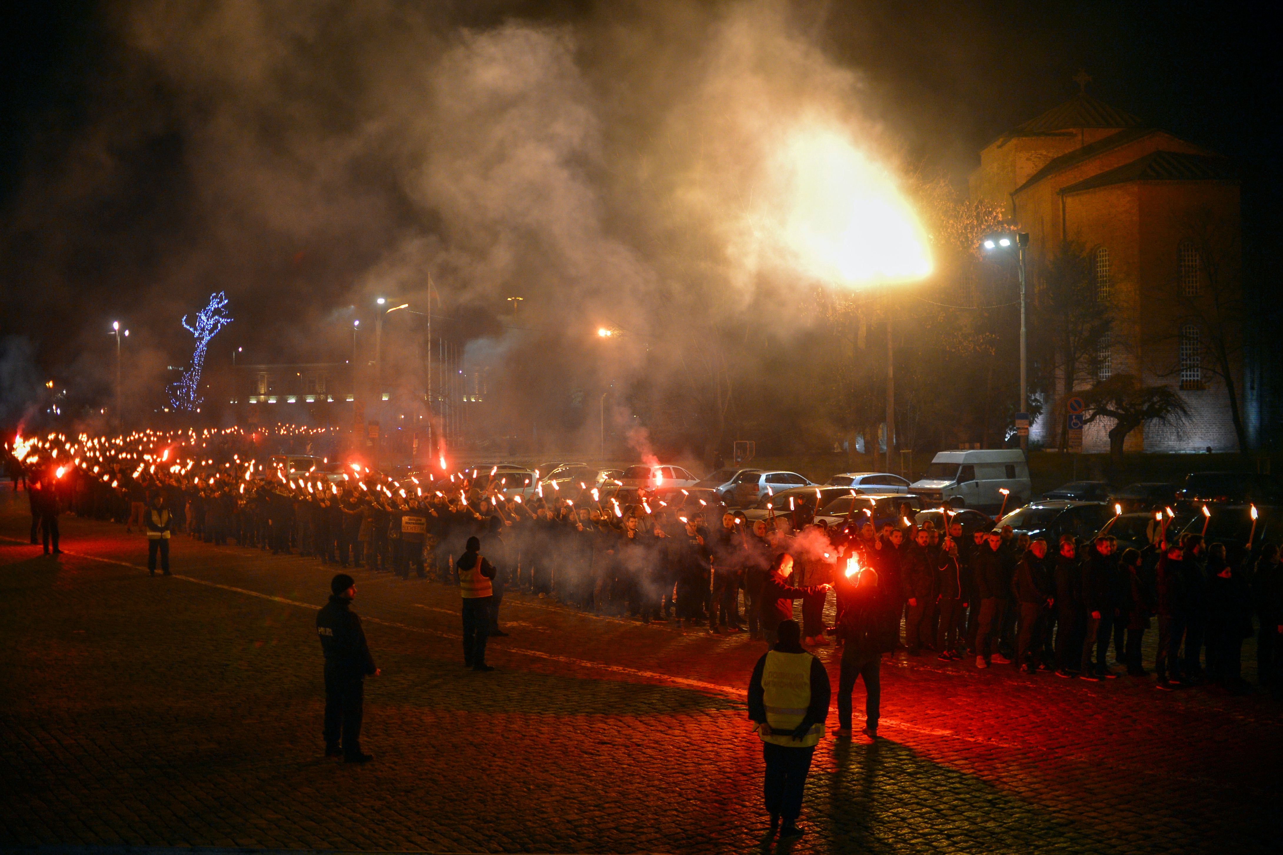 مظاهرات فى صوفيا