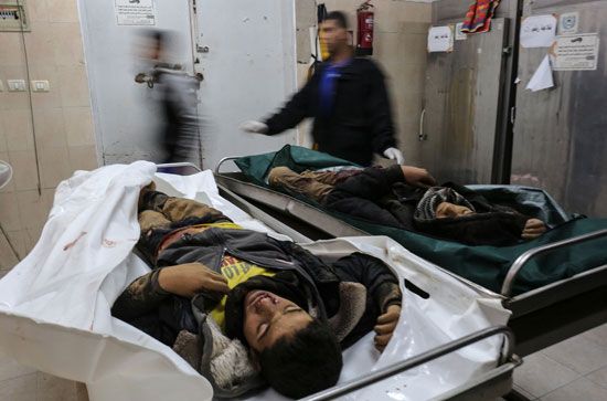 ضحايا القصف الإسرائيلى بغزة