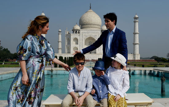 رئيس وزراء كندا يبدأ جولته فى الهند