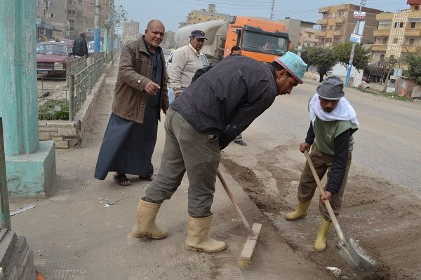 4-             جانب من حملة النظافة ببلطيم