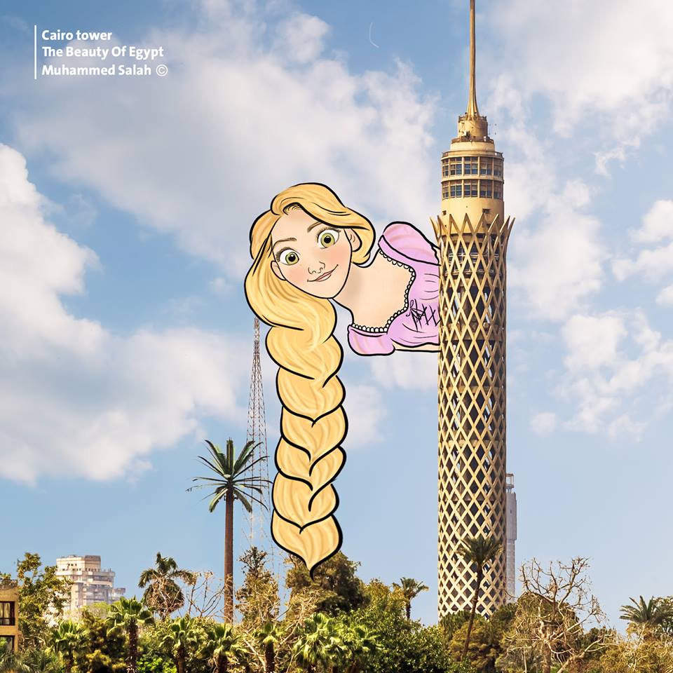 رابونزل في برج القاهرة