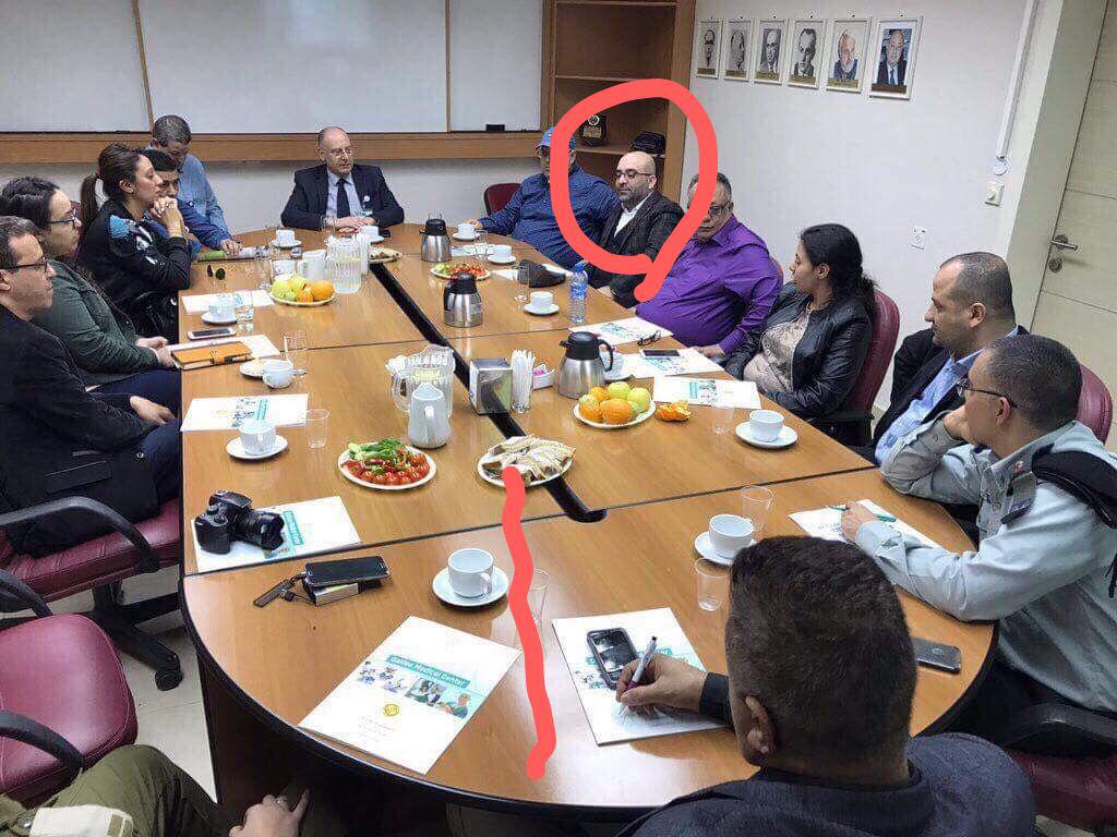 معارض سورى يلتقى قادة جيش الإحتلال الإسرائيلى