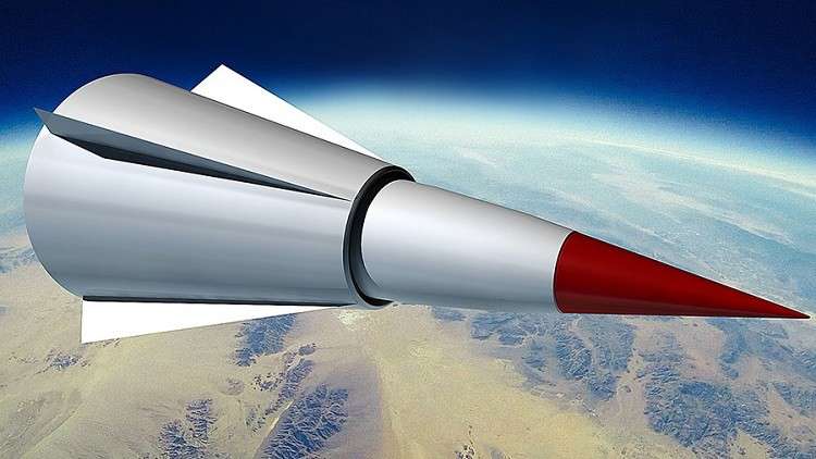نموذج للصاروخ الصينى