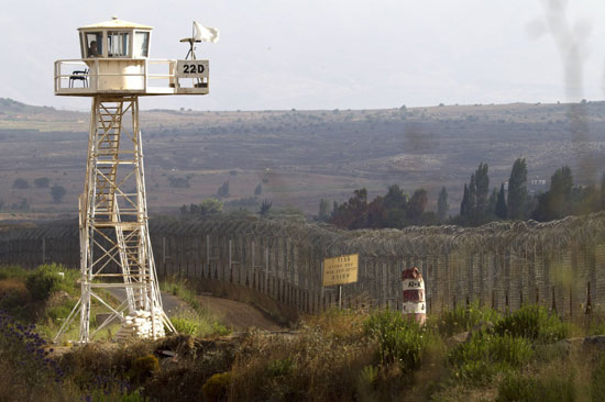 الحدود السورية – الإسرائيلية