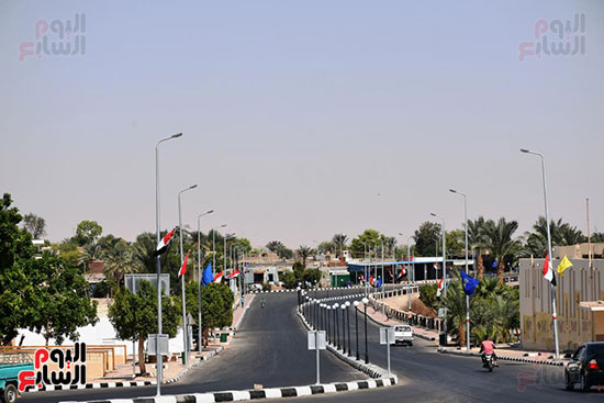 مدينة أبو سمبل السياحية تتزين قبل تعامد الشمس