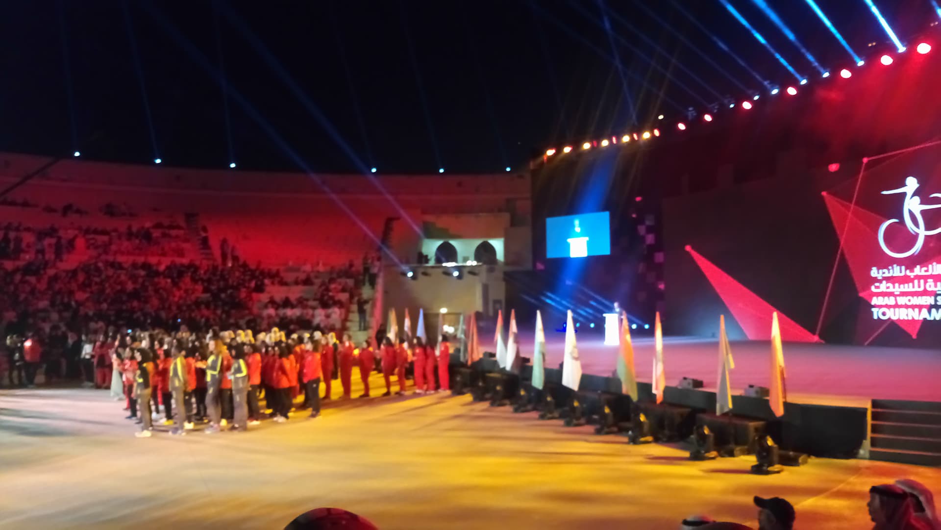 افتتاح دورة الألعاب العربية (3)