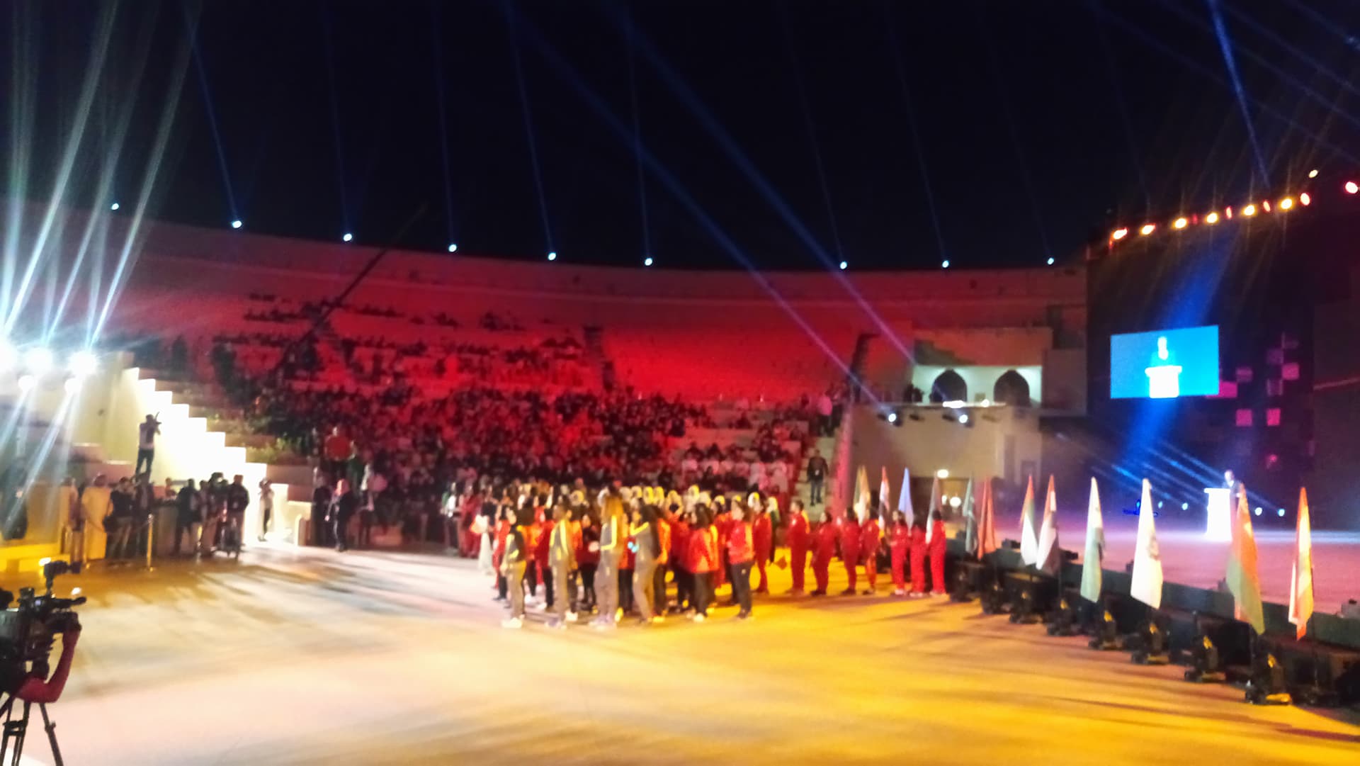 افتتاح دورة الألعاب العربية (1)