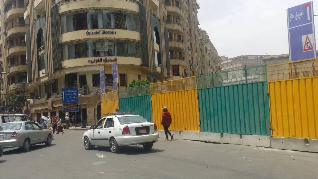 اغلاق شارع 26 يوليو اغلاق شارع 26 يوليو