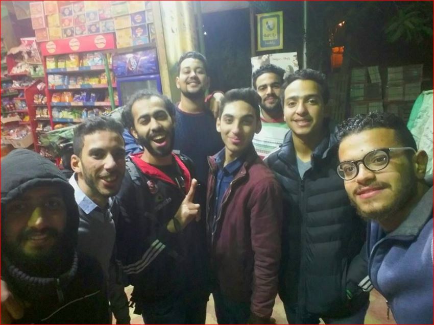 عمر خالد مع شباب الصعيد