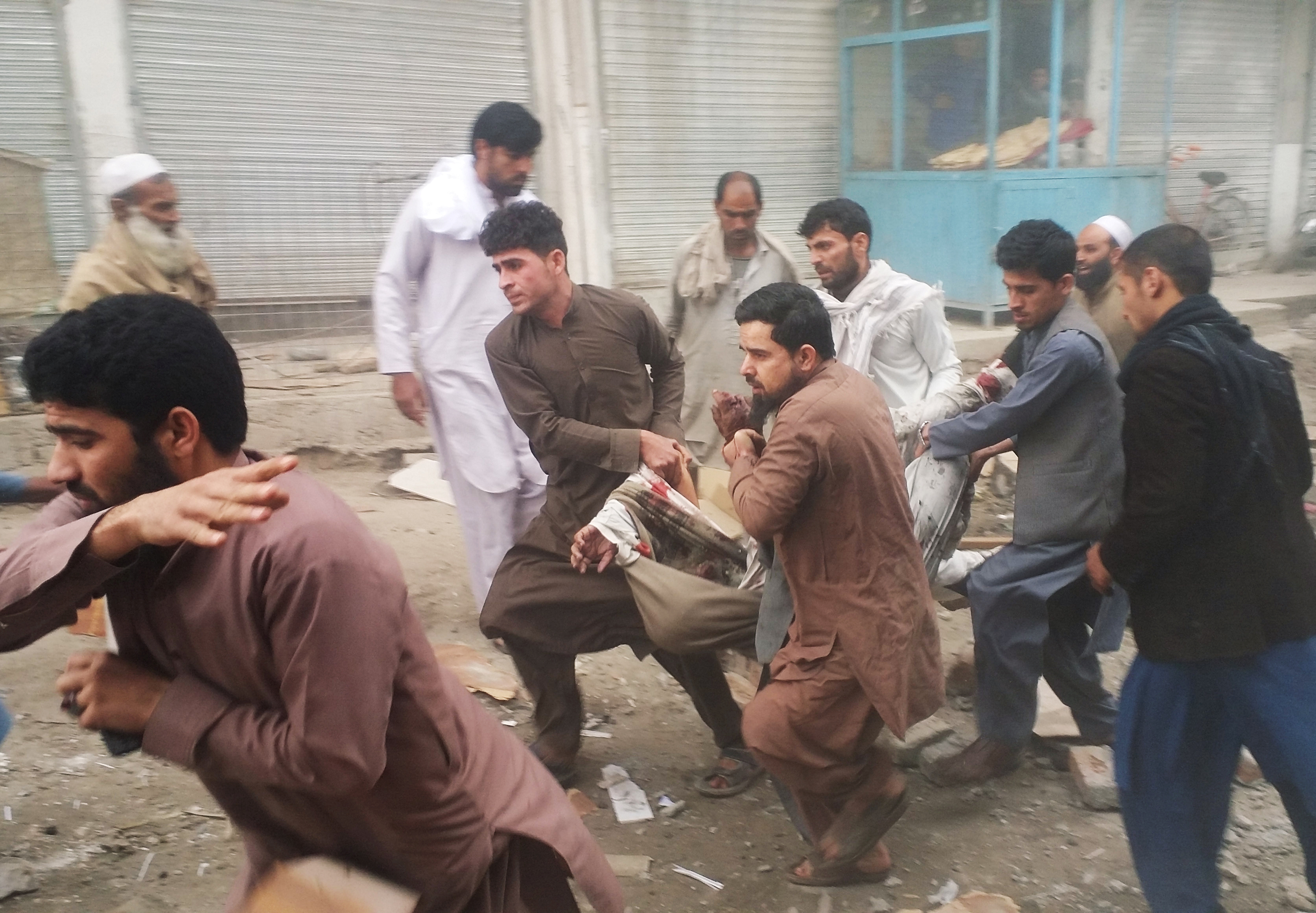 ضحايا انفجار أفغانستان 