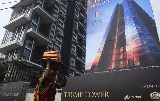 تصميم برج ترامب فى الهند