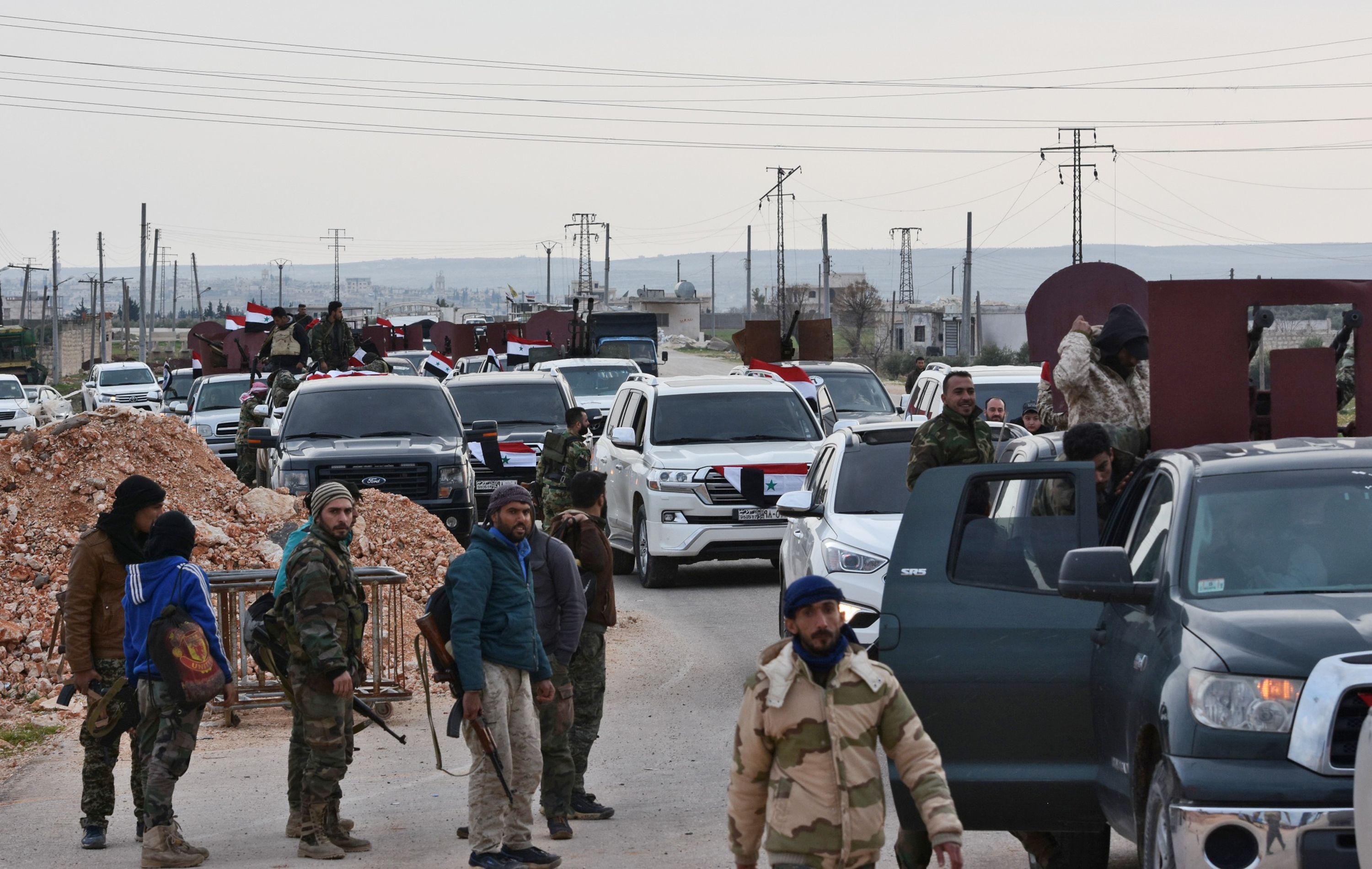 دخول القوات السورية إلى عفرين