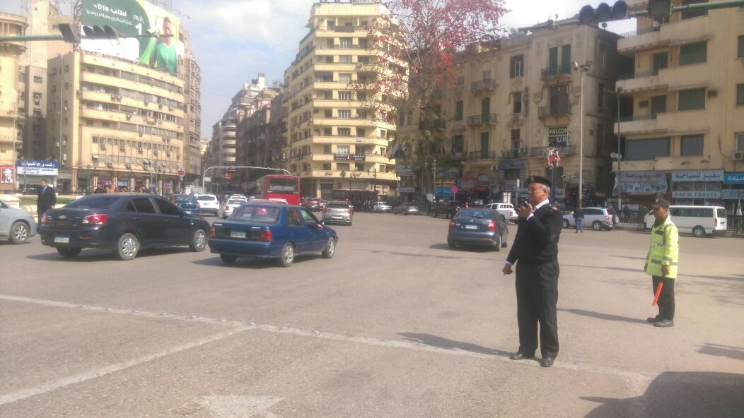 مدير امن القاهرة يتفقد الخدمات المرورية  (3)